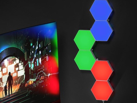 TRACER SZEŚCIOKĄTNE LAMPY RGB SMART HEXAGON TRACER SZEŚCIOKĄTNE LAMPY RGB SMART HEXAGON