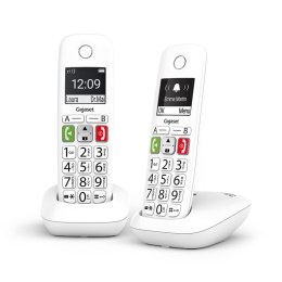 Gigaset Telefon bezprzewodowy E290 Duo White