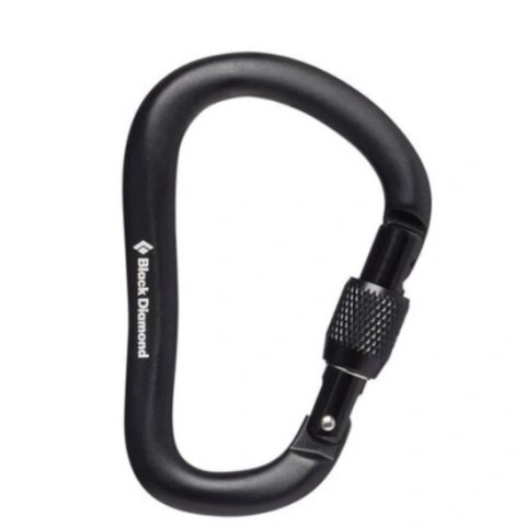 Karabinek Black Diamond Rocklock - black Karabinek Black Diamond Rocklock - black