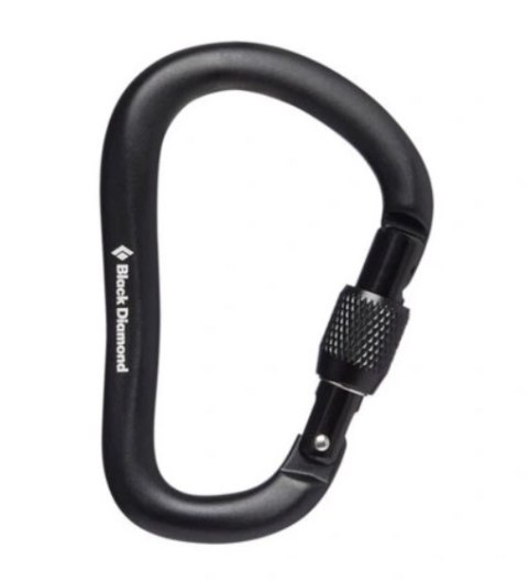 Karabinek Black Diamond Rocklock - black Karabinek Black Diamond Rocklock - black