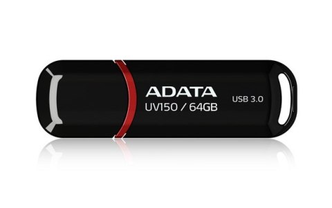 Pendrive ADATA UV150 AUV150-64G-RBK (64GB; USB 3.0; kolor czarny) Pendrive ADATA UV150 AUV150-64G-RBK (64GB; USB 3.0; kolor czarny)