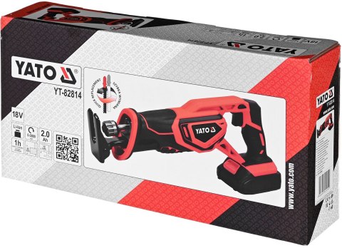 Piła szablasta 18V YT-82814 YATO Piła szablasta 18V YT-82814 YATO