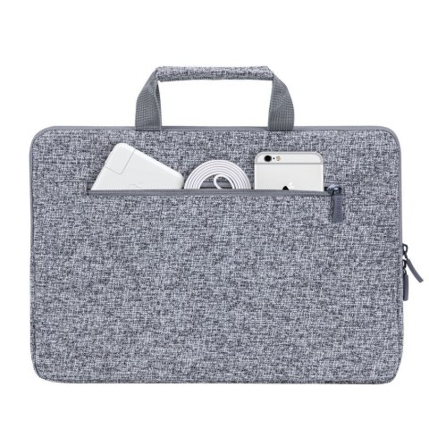 RIVACASE ETUI NA LAPTOP 13,3" ANVIK, JASNY SZARY, Z UCHWYTEM, Z MATERIAŁU WODOODPORNEGO RIVACASE ETUI NA LAPTOP 13,3" ANVIK, JASNY SZARY, Z UCHWYTEM, Z MATERIAŁU WODOODPORNEGO