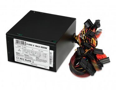 Zasilacz IBOX CUBE II 600W 12 CM FAN ZIC2600W12CMFA Zasilacz IBOX CUBE II 600W 12 CM FAN ZIC2600W12CMFA