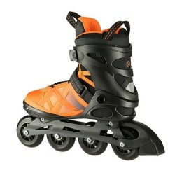 Łyżworolki NILS Extreme NA14112 czarno-pomarańczowe rozm. 44