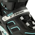 Łyżworolki NILS Extreme NA14174 A czarno-miętowe rozm. M (35-38)
