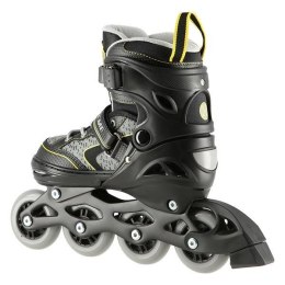 Łyżworolki NILS Extreme NA14198 czarno-żółte rozm. M (35-38)