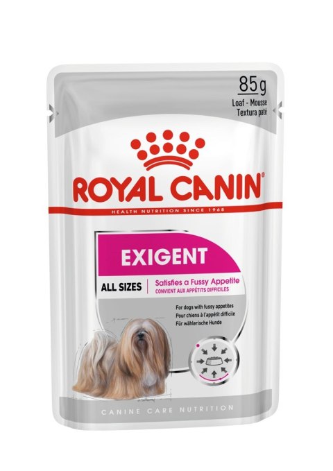 ROYAL CANIN CCN EXIGENT LOAF - mokra karma dla psa dorosłego - 12x85g ROYAL CANIN CCN EXIGENT LOAF - mokra karma dla psa dorosłego - 12x85g