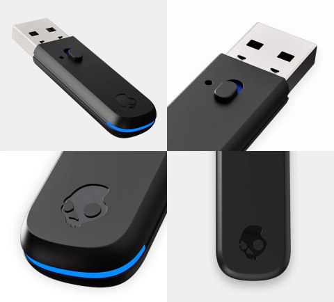 Adapter Skullcandy Ultra Low Latency Wireless Transmiter for PLYR Black/Blue Adapter Skullcandy Ultra Low Latency Wireless Transmiter for PLYR Black/Blue