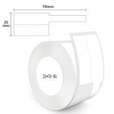 Etykiety termiczne Niimbot R25*78-90 White