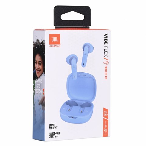 Słuchawki JBL Vibe Flex (niebieskie, bezprzewodowe) Słuchawki JBL Vibe Flex (niebieskie, bezprzewodowe)