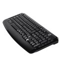 Zestaw klawiatura + mysz HP Wireless Keyboard and Mouse 300 bezprzewodowe czarne 3ML04AA