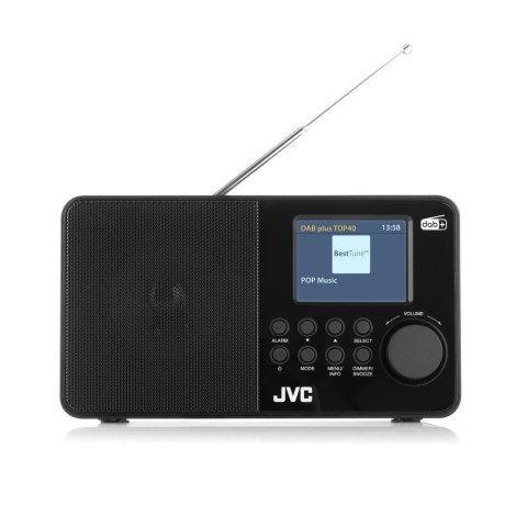 Radio JVC DAB RA-E611B-DAB black Radio JVC DAB RA-E611B-DAB black