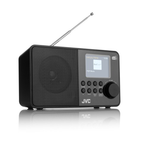 Radio JVC DAB RA-E611B-DAB black Radio JVC DAB RA-E611B-DAB black