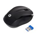 Zestaw klawiatura + mysz HP Wireless Keyboard and Mouse 300 bezprzewodowe czarne 3ML04AA