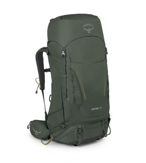Plecak trekkingowy OSPREY Kestrel 58 khaki S/M Plecak trekkingowy OSPREY Kestrel 58 khaki S/M