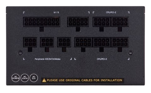 Zasilacz Gigabyte UD750GM 750W 80+ Gold Zasilacz Gigabyte UD750GM 750W 80+ Gold