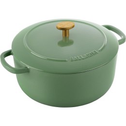 Garnek żeliwny okrągły Ballarini Bellamonte - 3 ltr, Zielony