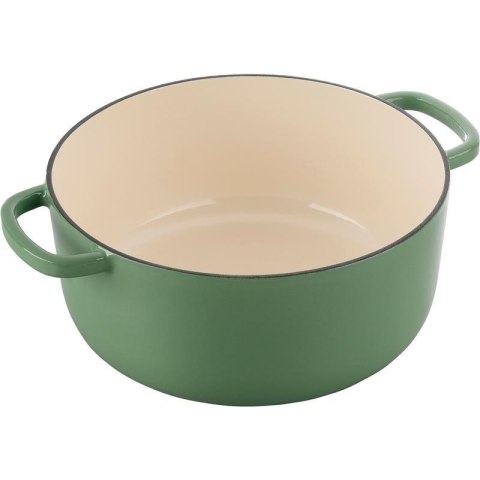 Garnek żeliwny okrągły Ballarini Bellamonte - Zielony, 5.5 ltr Garnek żeliwny okrągły Ballarini Bellamonte - Zielony, 5.5 ltr
