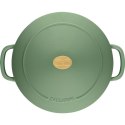 Garnek żeliwny okrągły Ballarini Bellamonte - Zielony, 5.5 ltr