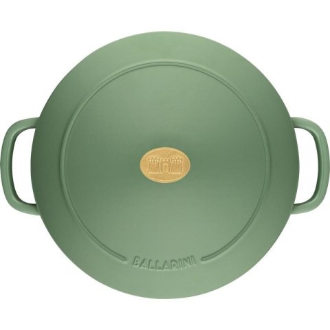 Garnek żeliwny okrągły Ballarini Bellamonte - Zielony, 5.5 ltr Garnek żeliwny okrągły Ballarini Bellamonte - Zielony, 5.5 ltr