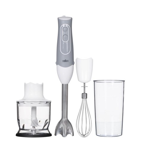 Brązowy | MQ525 | Blender | Blender ręczny | 600 W | Liczba prędkości 2 | Rozdrabniacz | Biały Brązowy | MQ525 | Blender | Blender ręczny | 600 W | Liczba prędkości 2 | Rozdrabniacz | Biały