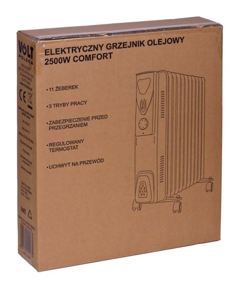 Elektryczny grzejnik olejowy 2500W Comfort 11 Elektryczny grzejnik olejowy 2500W Comfort 11