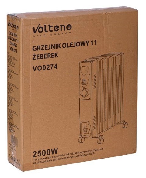GRZEJNIK OLEJOWY 11-ŻEBEREK 2000W VO0274 GRZEJNIK OLEJOWY 11-ŻEBEREK 2000W VO0274