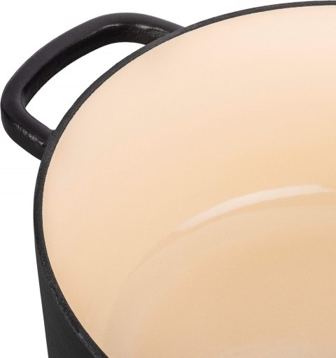 Garnek żeliwny owalny BALLARINI BELLAMONTE 75003-546-0 - 5,5 ltr czarny Garnek żeliwny owalny BALLARINI BELLAMONTE 75003-546-0 - 5,5 ltr czarny