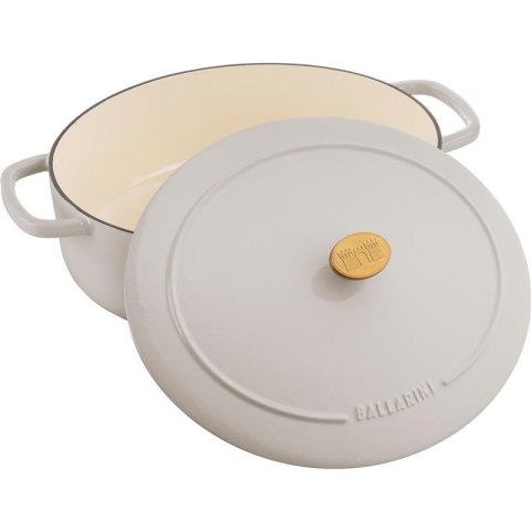 Garnek żeliwny owalny BALLARINI BELLAMONTE 75003-556-0 - 5,5 ltr kość słoniowa Garnek żeliwny owalny BALLARINI BELLAMONTE 75003-556-0 - 5,5 ltr kość słoniowa
