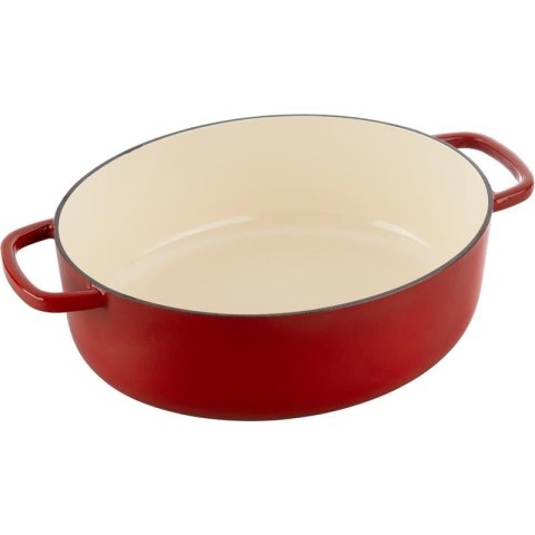 Garnek żeliwny owalny BALLARINI BELLAMONTE 75003-566-0 - 5,5 ltr czerwony Garnek żeliwny owalny BALLARINI BELLAMONTE 75003-566-0 - 5,5 ltr czerwony