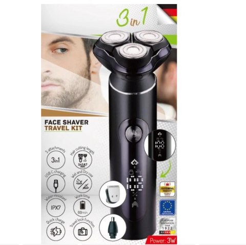 Golarka elektryczna 3 w 1 - USB + Etui Golarka elektryczna 3 w 1 - USB + Etui
