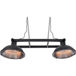 Grzejnik SUNRED IND-3000H, Indus II Bright Wiszący na podczerwień 3000 W Czarny IP44