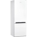 INDESIT | LI6 S1E W | Lodówka | Klasa efektywności energetycznej F | Wolnostojący | Kombi | Wysokość 158.8 cm | Pojemność lodówk
