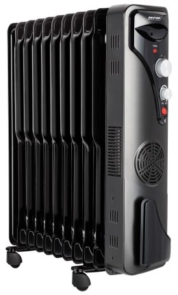 MPM Grzałka elektryczna MUG-21 Grzejnik olejowy 2500 W Liczba poziomów mocy 3 Czarny