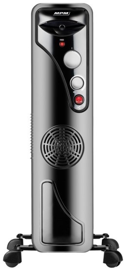MPM Grzałka elektryczna MUG-21 Grzejnik olejowy 2500 W Liczba poziomów mocy 3 Czarny