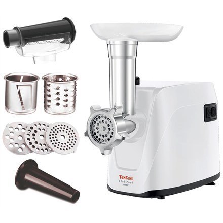 Maszynka do mielenia mięsa Tefal NE114130, biała TEFAL Maszynka do mielenia mięsa Tefal NE114130, biała TEFAL