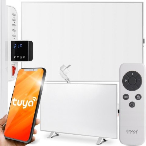 Panel grzewczy IR CRONOS Synthelith PRO CRP-980TWP WHITE TUYA Panel grzewczy IR CRONOS Synthelith PRO CRP-980TWP WHITE TUYA
