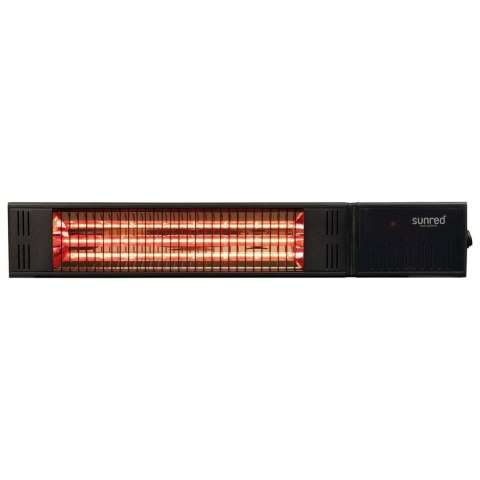 Promiennik podczerwieni Sunred RDS-15W-B Heater, Fortuna Ultra Wall, 1500 W, Czarny Promiennik podczerwieni Sunred RDS-15W-B Heater, Fortuna Ultra Wall, 1500 W, Czarny