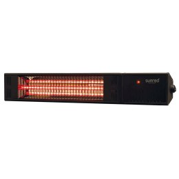 Promiennik podczerwieni Sunred RDS-15W-B Heater, Fortuna Ultra Wall, 1500 W, Czarny