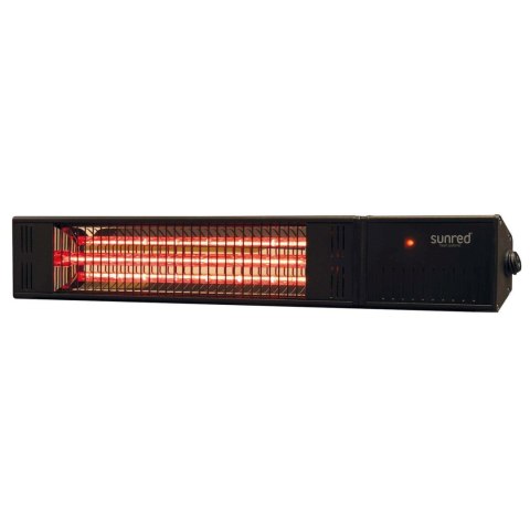 Promiennik podczerwieni Sunred RDS-15W-B Heater, Fortuna Ultra Wall, 1500 W, Czarny Promiennik podczerwieni Sunred RDS-15W-B Heater, Fortuna Ultra Wall, 1500 W, Czarny