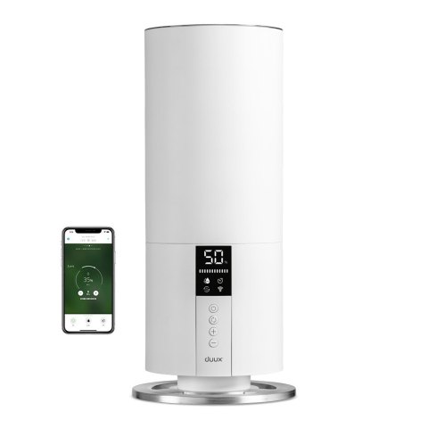 Duux Humidifier Gen 2 Beam Mini Smart 20 W, Water tank capacity 3 L, Suitable for rooms up to 30 m2, Ultrasonic, Humidification Duux Humidifier Gen 2 Beam Mini Smart 20 W, Water tank capacity 3 L, Suitable for rooms up to 30 m2, Ultrasonic, Humidification
