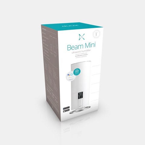 Duux Humidifier Gen 2 Beam Mini Smart 20 W, Water tank capacity 3 L, Suitable for rooms up to 30 m2, Ultrasonic, Humidification Duux Humidifier Gen 2 Beam Mini Smart 20 W, Water tank capacity 3 L, Suitable for rooms up to 30 m2, Ultrasonic, Humidification