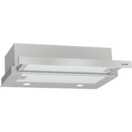 Gorenje Kaptur TH62E4X teleskopowy Klasa efektywności energetycznej C Szerokość 60 cm 450 m3/h Sterowanie mechaniczne LED Stal n