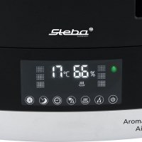 Nawilżacz i oczyszczacz ultradźwiękowy powietrza Steba LB 10 (105W; kolor czarny) Nawilżacz i oczyszczacz ultradźwiękowy powietrza Steba LB 10 (105W; kolor czarny)