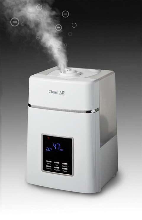 Nawilżacz ultradźwiękowy Clean Air Optima CA-604 WHITE (130W, 38W; kolor biały) Nawilżacz ultradźwiękowy Clean Air Optima CA-604 WHITE (130W, 38W; kolor biały)