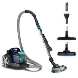 Philips | PowerPro Active FC9556/09 | Odkurzacz | Bez worka | Moc 750 W | Pojemność na kurz 1,5 L | Niebieski