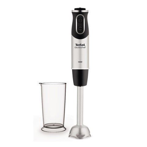 TEFAL | Quickchef 1 w 1 HB658838 | Blender | Blender ręczny | 1000 W | Liczba prędkości 20 | Tryb turbo | Srebro TEFAL | Quickchef 1 w 1 HB658838 | Blender | Blender ręczny | 1000 W | Liczba prędkości 20 | Tryb turbo | Srebro