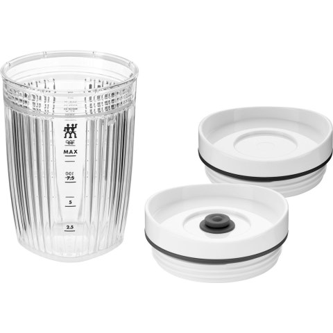 Bidon do blendera z pokrywką próżniową Zwilling Enfinigy - Biały, 300 ml Bidon do blendera z pokrywką próżniową Zwilling Enfinigy - Biały, 300 ml