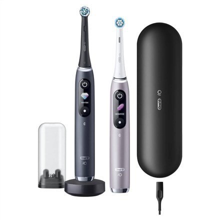 Elektryczna szczoteczka do zębów Oral-B iO 9 Series Duo Akumulator Dla dorosłych Liczba główek szczoteczki w zestawie 2 Czarny O Elektryczna szczoteczka do zębów Oral-B iO 9 Series Duo Akumulator Dla dorosłych Liczba główek szczoteczki w zestawie 2 Czarny O